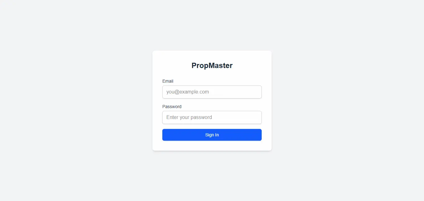 Property Management System